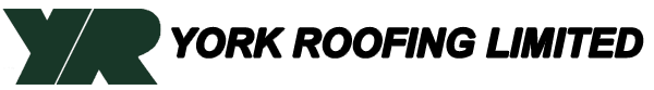 york roofing logo sloped